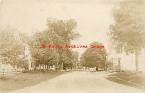 NY, Unknown Location, New York? RPPC, Residence Street, Homes, Photo