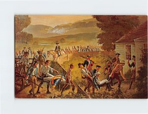 Postcard Battle Of Bennington Boy Roy Williams, Bennington, Vermont 