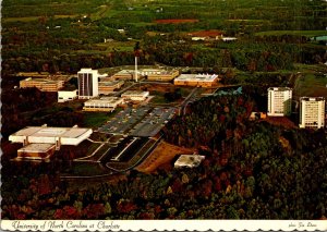 North Carolina Charlotte Aerial View University Of North Carolina