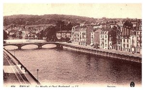 France  Epinal La Moselle et Quai Rualmenil