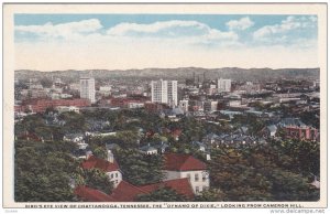 CHATANOOGA, Tennessee, 1900-1910's; Aerial View Of The Dynamo Of Dixie, Looki...