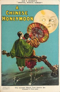 Postcard A Chinese Honey Moon Sam Shuberts Broadway Musical Comedy Dance Talbot