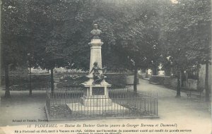 France Doctor Guerin statue Ploërmel 1916 postcard