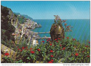 Italy Amalfi Panorama General View