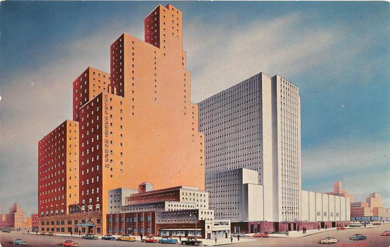 New York City~Henry Hudson Hotel on West 57th Street~c1960 Postcard