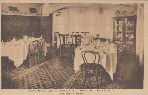 New York Highland Mills Academy Of Jesus And Mary Dining Room Albertype