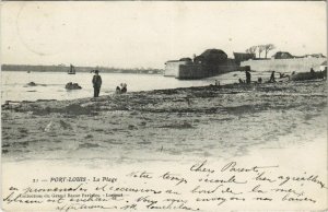 CPA PORT-LOUIS - La Plage (33059)