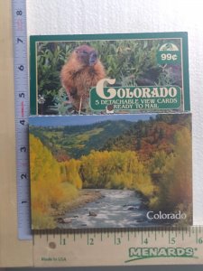 Postcard Folder Colorado