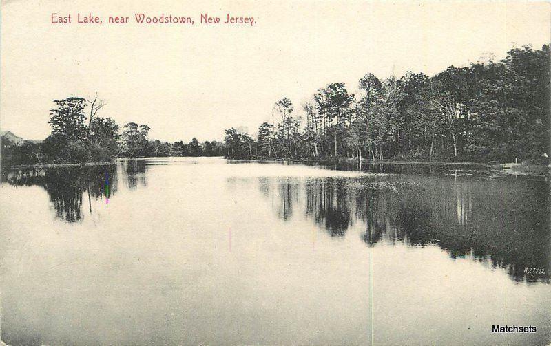 C-1910 East Lake WOODSTOWN NEW JERSEY EW HUMPHREYS postcard 8229