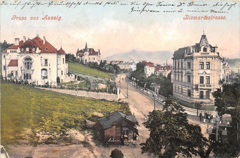 bg18703 aussig usti nad Labem bismarckstrasse   czech republic