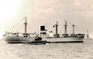 Rotterdamsche Lloyd M.S. Mississippi Lloyd Vintage RPPC 05.58