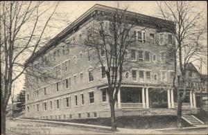 East Orange NJ Arlington Ave & William St. Marlborough Hotel c1910 Postcard