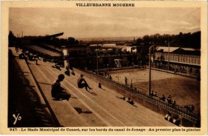 CPA VILLEURBANNE Moderne La Stade Municipal de Cusset Rhone (102243)