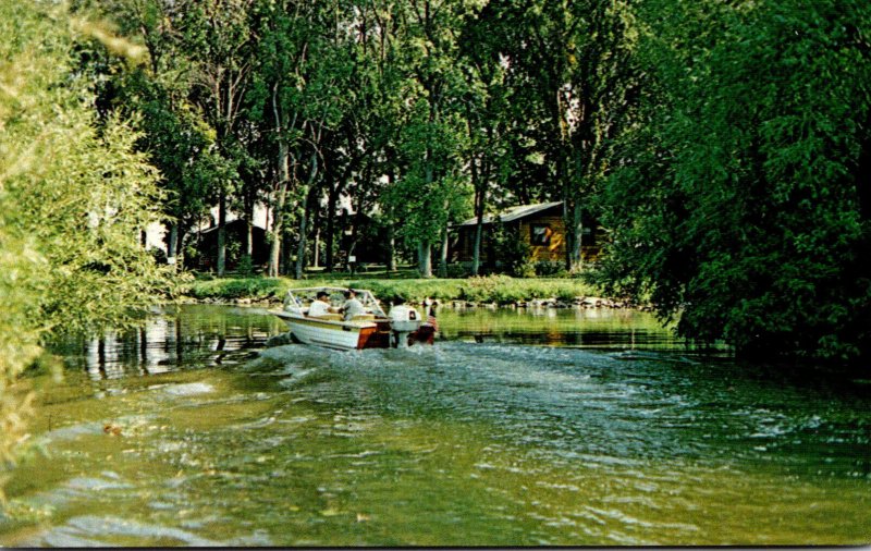 Wisconsin Greetings From Winneconnee Fishing On The Wolf River