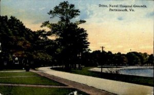 Drive, Naval Hospital Grounds - Portsmouth, Virginia VA  