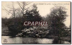 Le Vesinet - Lake Inferieur - Cave Old Postcard