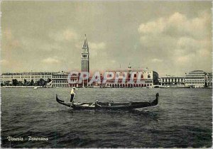 Modern Postcard Venezia Vue Generale Boat