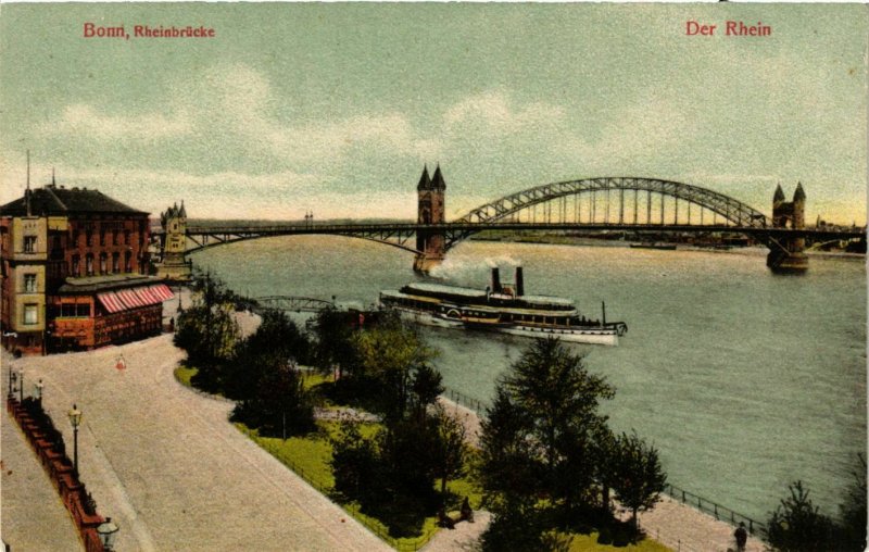 CPA AK Bonn- Rheinbrucke GERMANY (883851)