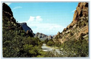 1981 Green Gulch Big Bend National Park Grandeur Mountain Texas Vintage Postcard 