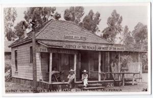 RPPC, Ghost Town, Knott's Berry Farm, Buena Park, CA