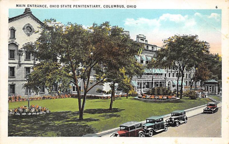 Main Entrance, Ohio State Penitentiary Columbus, Ohio OH