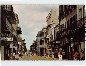 Postcard Royal Street, New Orleans, Louisiana