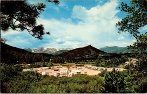 Postcard Manor Trailer Park Motel Estes Park Colorado Vintage Standard View Card 