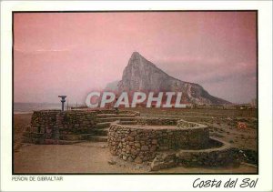 Postcard Modern Penon de Gibraltar Costa del Sol