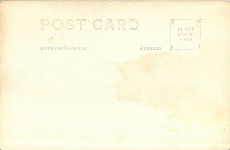 1940s Lake Laverne & Memorial Union Iowa State College, Ames, IA RPPC Postcard