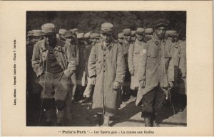 PC FRANCE, POILU'S PARK, LES SPORTS GAIS, Vintage Postcard (b44250)