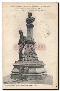 Old Postcard Longjumeau S and O Adolphe Adam Monument