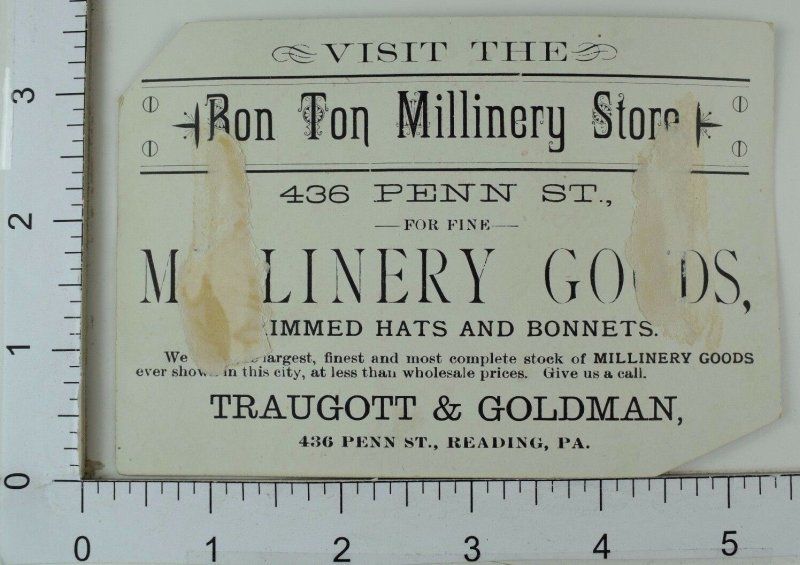 Die-Cut Cigar Box With Adorable Kitten Traugott & Goldman No.3 #A