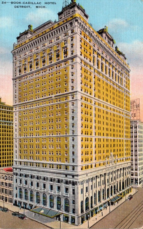 Michigan Detroit Book-Cadillac Hotel 1936