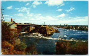 M-22547-1 Low water Reversing Falls Saint John New Brunswick Canada