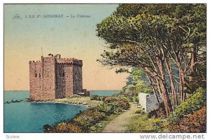 ILE St. Honorat, Le Chateau, Cannes, Alpes Maritimes, France, 00-10s