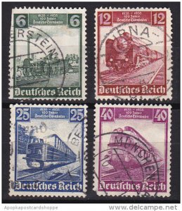 Germany Scott # 459-462 Used Fine