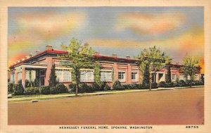 Hennessey Funderal Home Spokane, Washington, USA Funeral Home Unused 