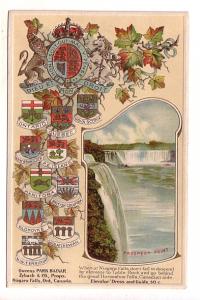 Patriotic, Canadian, Provincial Shields, Prospect Point, Niagara Falls, Ontario
