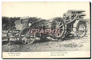 Old Postcard German Army Mortar 280