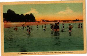 CPA FOUESNANT (Finistere) Cop-Cox-La plage de sable fin en pente-douce (206276)