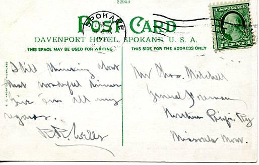 WA - Spokane, Davenport Hotel