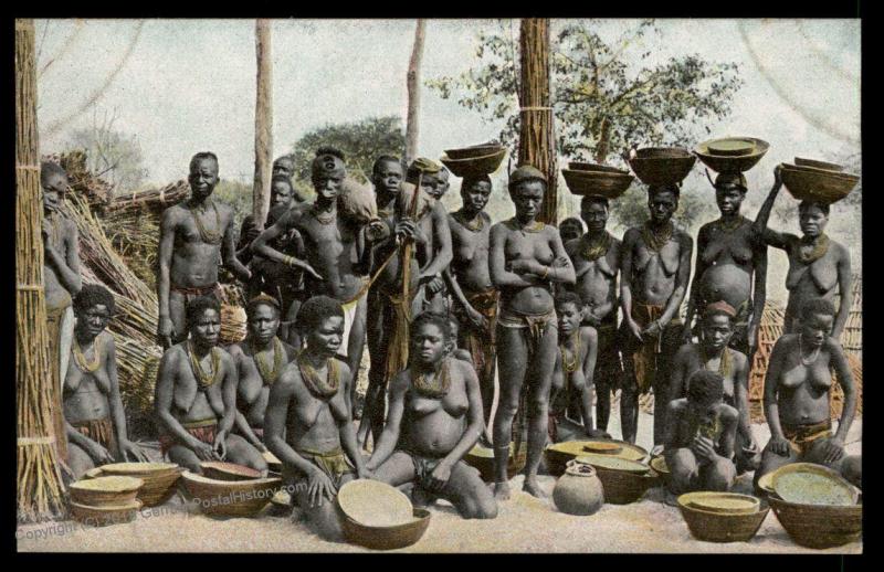 Germany ca1904 SW Africa DSWA Natives Card 88706