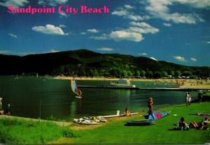 Idaho Sandpoint City Beach On Lake Pen Oreille