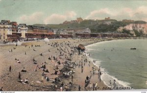 DOVER, Kent, England, UK, 1907 ; Beach & Castle