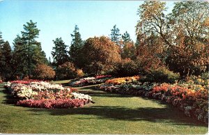 Postcard GARDEN SCENE Spokane Washington WA AI0092