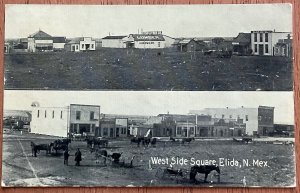 West Side Square Elida NM PM 10/31/1908 Territorial LB