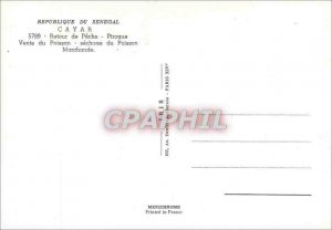 Modern Postcard Senegal Cayar Back to Fishing