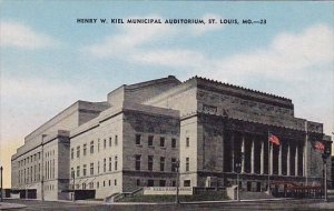 Nenry W Kiel Municipal Auditorium Saint Louis Missouri