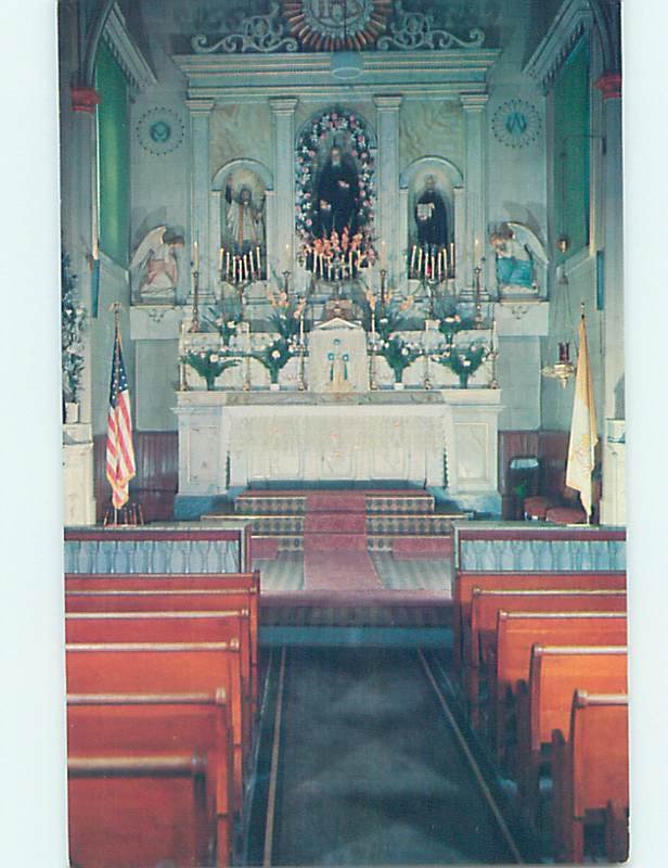 Unused Pre-1980 CHURCH SCENE Albuquerque New Mexico NM A7664@