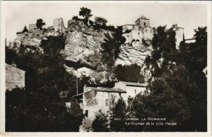 CPA VAISON-LA-ROMAINE Le Rocher et la Ville Haute (1086857)